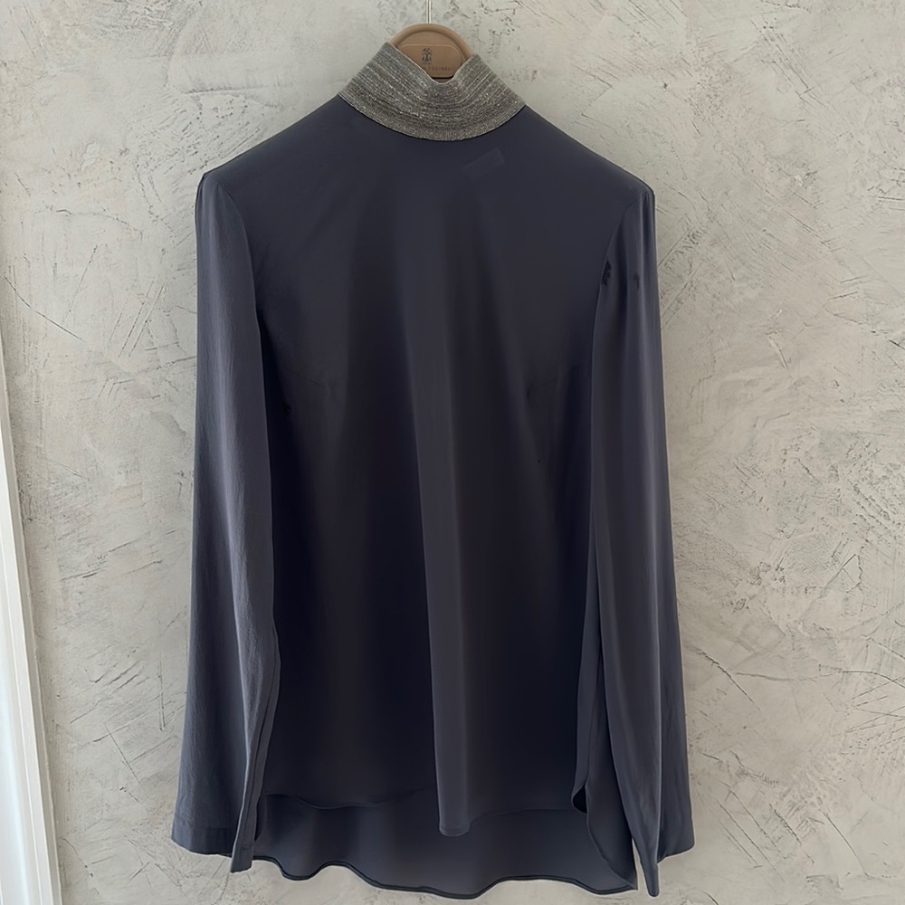 Brunello Cucinelli silk blouse